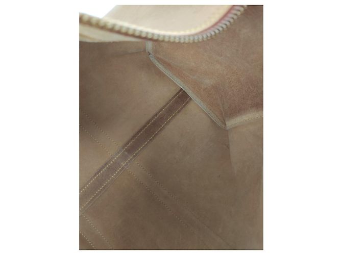 Louis Vuitton borsa da viaggio Keepall 45 Epi Beige - vista 12