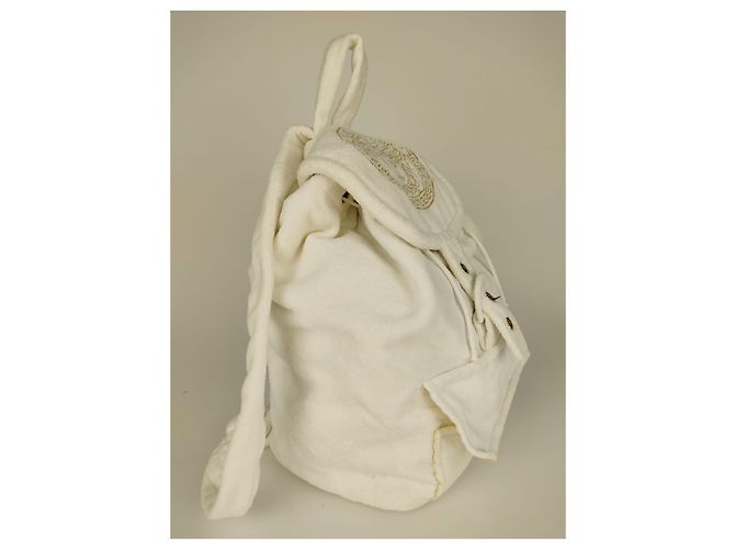 Gianni Versace Medusa terry cloth backpack - view 2