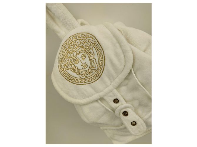 Gianni Versace Medusa terry cloth backpack - view 6