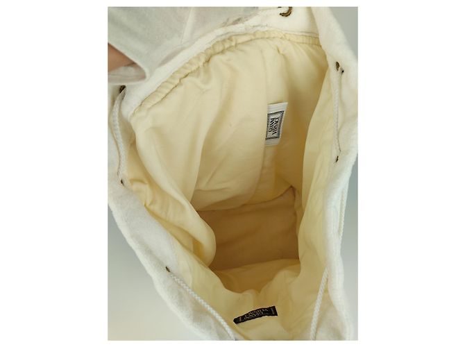 Gianni Versace Medusa terry cloth backpack - view 7
