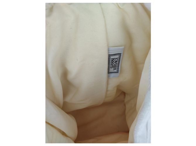 Gianni Versace Medusa terry cloth backpack - view 8