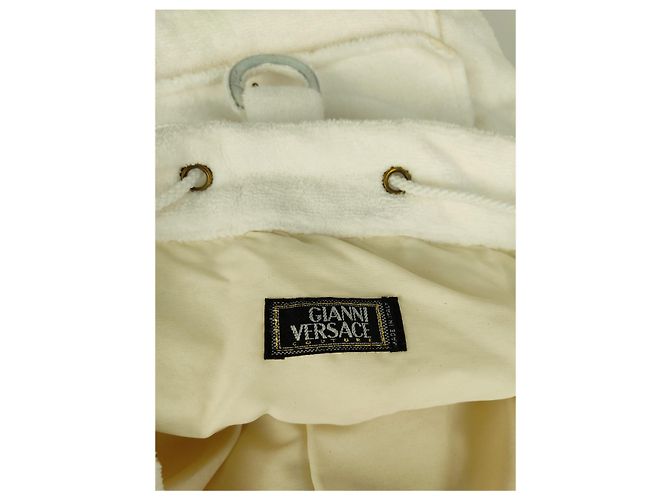 Gianni Versace Medusa terry cloth backpack - view 9