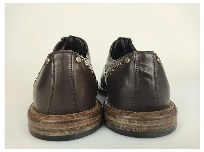 Dolce & Gabbana Old Style chaussures à lacets avec clous (US 8/ UE 41) - vue 6