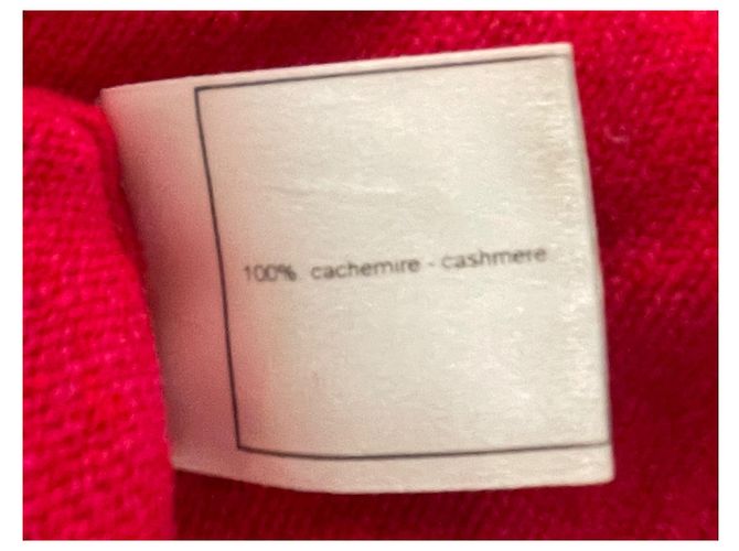 Chanel Pullover aus Kaschmir in Rosa mit amerikanischen Ärmeln Pink - Ansicht 5