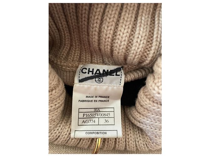 Suéter Chanel de lã marrom - vista 3