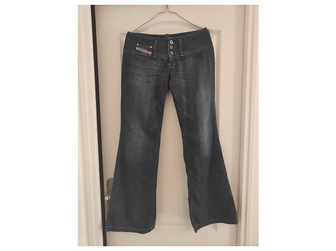 Jeans Diesel Blu Cotone - vista 7