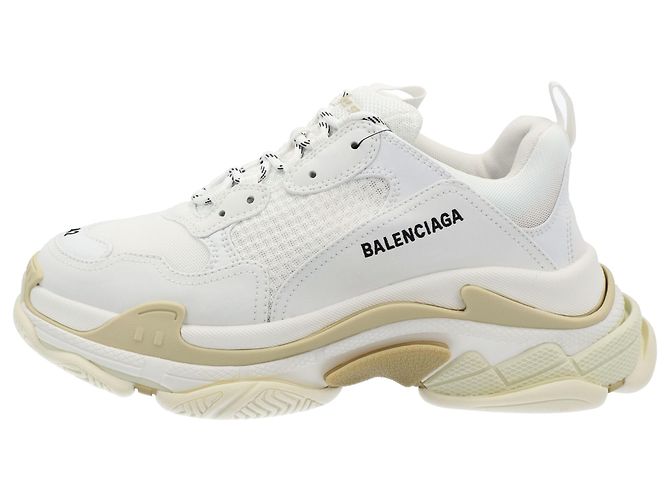 Sneaker Triple S Balenciaga Da Uomo Di Colore Nero - vista 2