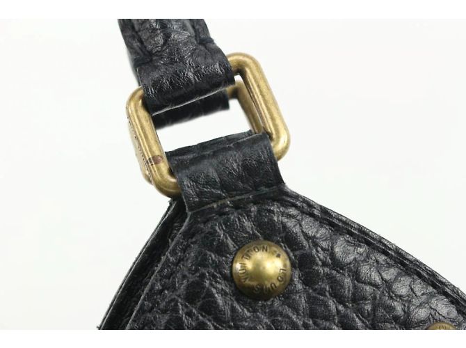 Artsy Louis Vuitton Black Denim Monogram XL Hobo Bag Künstlerisch - Ansicht 4