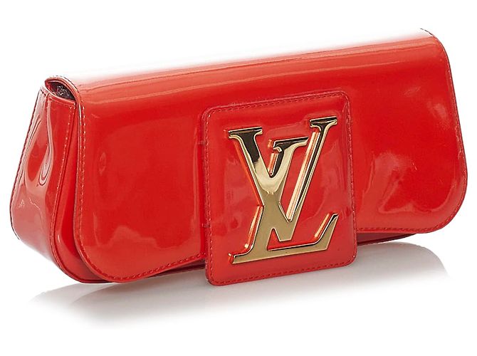 Bolso de mano de charol rojo Sobe de Louis Vuitton Roja - vista 2