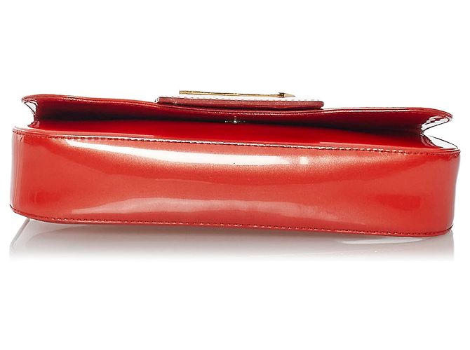 Bolso de mano de charol rojo Sobe de Louis Vuitton Roja - vista 4