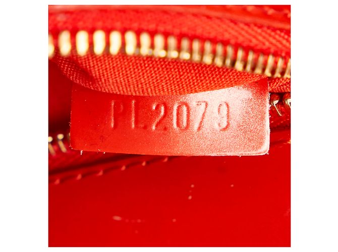 Bolso de mano de charol rojo Sobe de Louis Vuitton Roja - vista 7