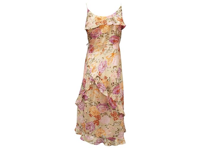 VESTIDO ENVOLVENTE ZIMMERMANN Impresión de pitón - vista 3