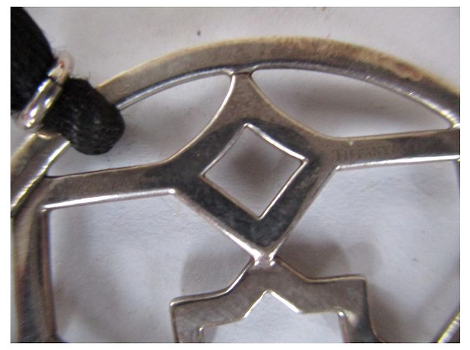 Collana con pendente Tiffany & Co Marrakech Dome in argento Silver hardware - vista 2