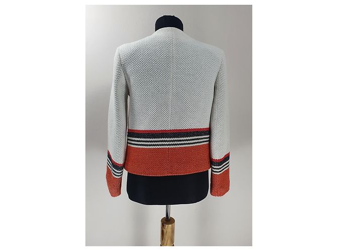 Blazer Sandro in cotone e acrilico Multicolore - vista 4