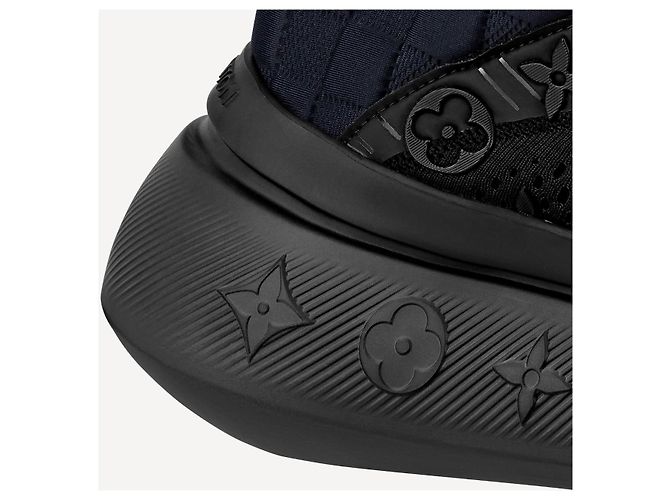 Sneakers Louis Vuitton Show Up Nere Nero - vista 2