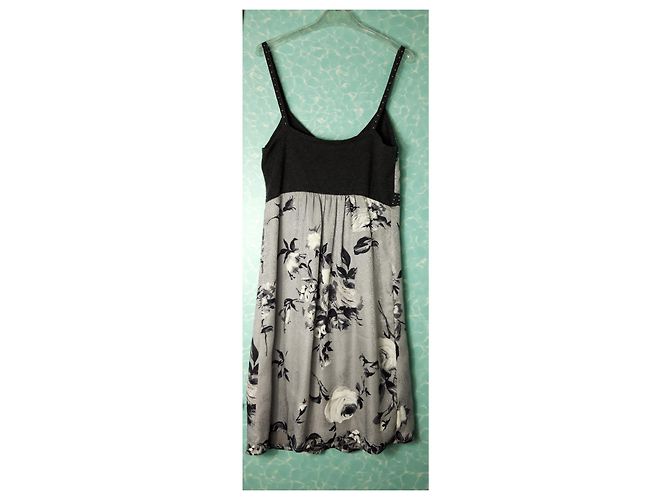 Autre Marque Angelo Marani Fantasy-Seiden-Slip-Kleid Größe 44. - Ansicht 2