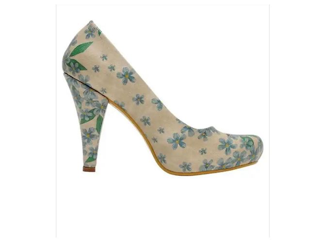 Autre Marque Tacchi Dogo Nature Vegan Beige Verde Blu scuro - vista 3