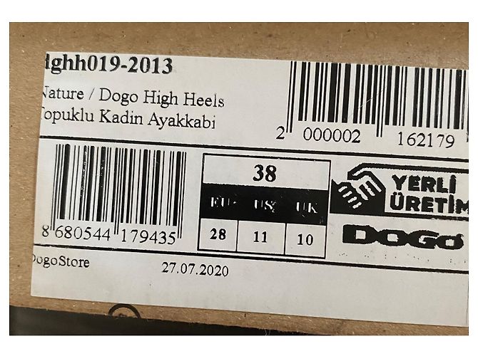 Autre Marque Tacchi Dogo Nature Vegan Beige Verde Blu scuro - vista 6
