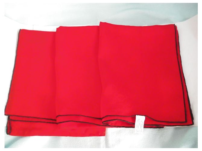 Sciarpa Cartier in seta rossa 85x85 cm Rosso - vista 3