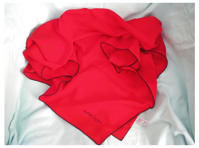 Sciarpa Cartier in seta rossa 85x85 cm Rosso - vista 4