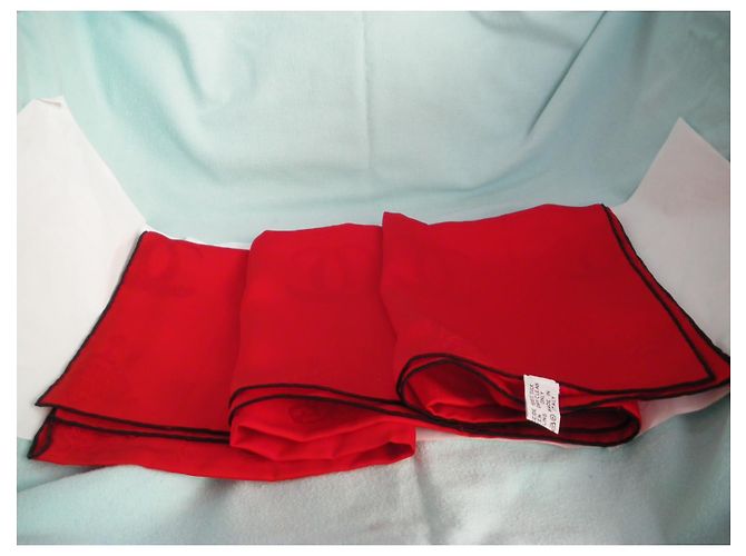 Sciarpa Cartier in seta rossa 85x85 cm Rosso - vista 5