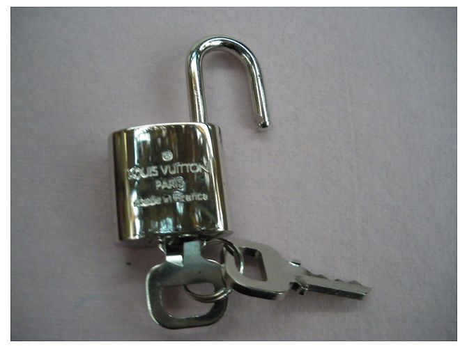 Lucchetto Louis Vuitton Argento Charm per Borsa - vista 5