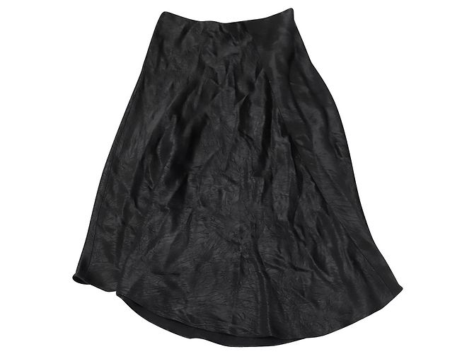 FALDA Vince en Acetato Negro - vista 2