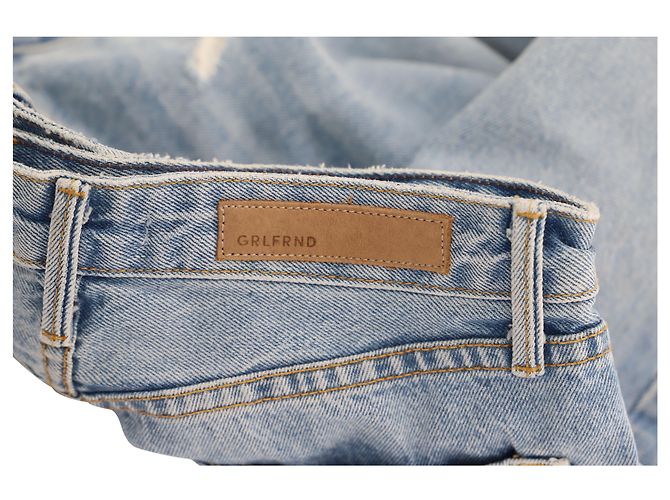 Autre Marque Vaqueros Grlfrnd SHR Helena en denim azul Azul claro - vista 5