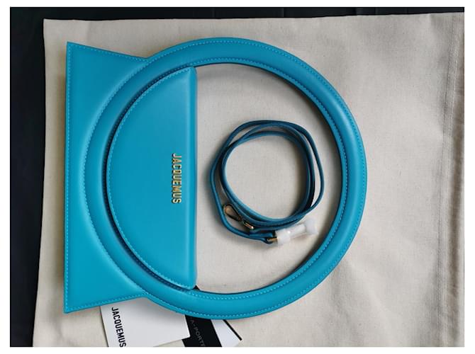 Le Sac Rond Jacquemus Turchese - vista 2