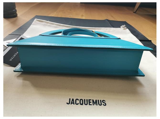 Le Sac Rond Jacquemus Turchese - vista 4