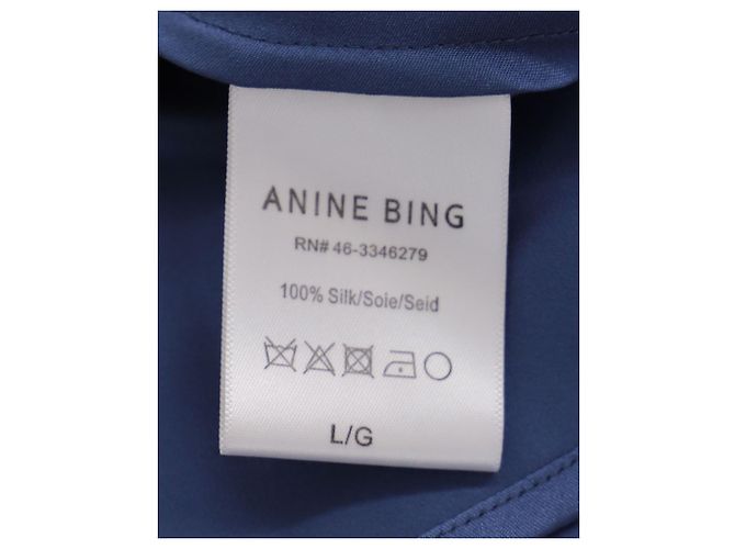 FALDA Midi Anine Bing Bar en falda azul - vista 3