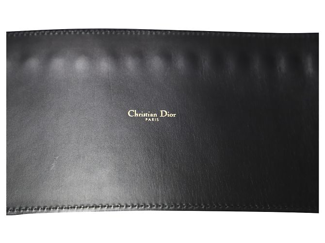 Dior Saddle Belt Bag aus schwarzem Lammleder - Ansicht 5