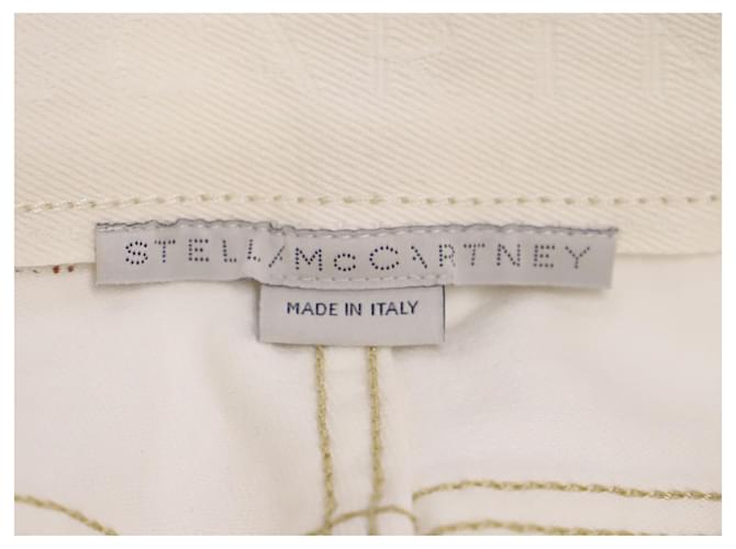 Stella Mc Cartney Vaqueros Stella McCartney de algodón blanco - vista 4