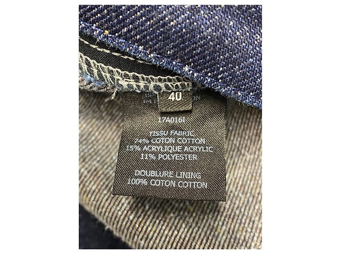 Isabel Marant Jeans Flare em algodão azul - vista 8