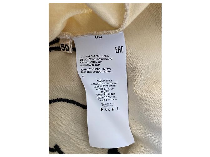 T-shirt Marni in cotone multicolore - vista 4