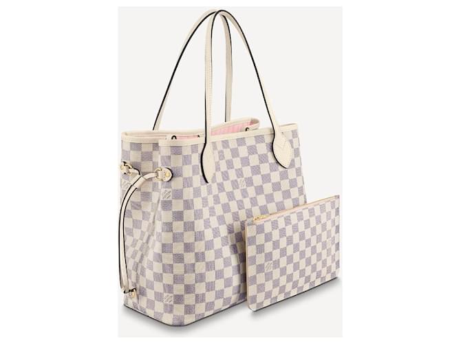 Louis Vuitton Bolso Damier LV Neverfull MM Beige - vista 3