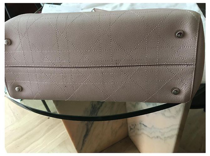 Bolso de mano Christian Dior Ultradior de piel color melocotón - vista 10