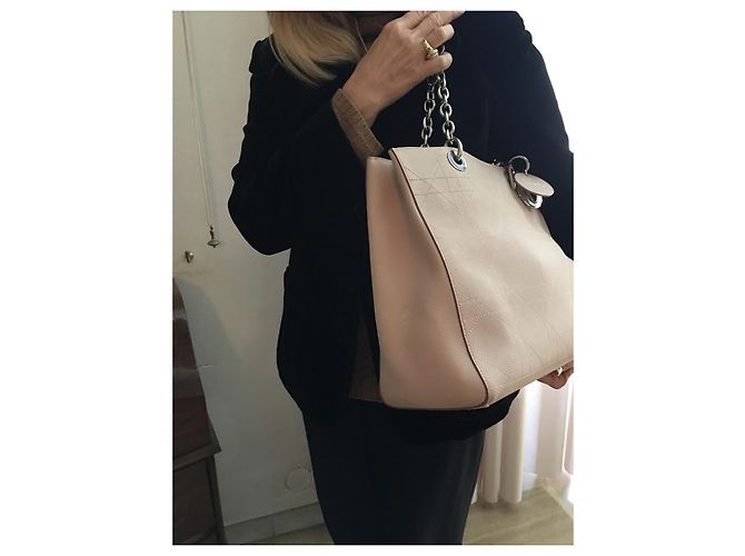 Bolso de mano Christian Dior Ultradior de piel color melocotón - vista 3