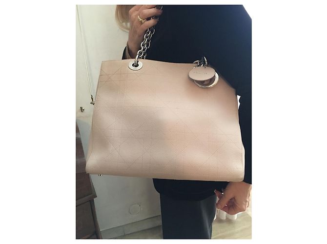 Bolso de mano Christian Dior Ultradior de piel color melocotón - vista 4