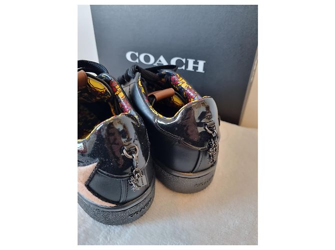 Entrenadores exclusivos de Coach con parches de estrellas para mujer - vista 3