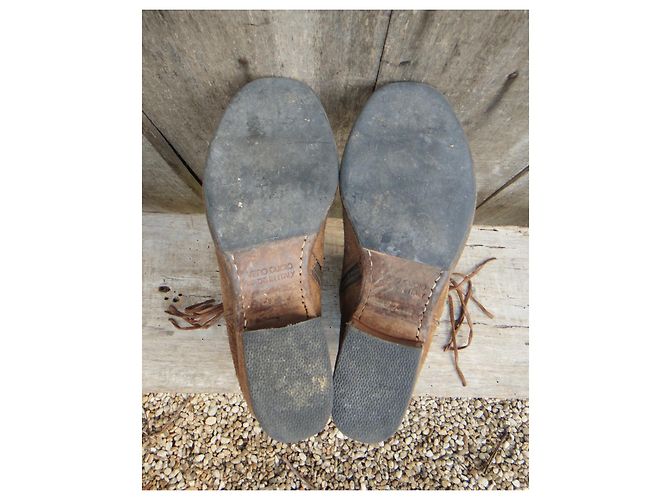 Autre Marque botas Fauzian Youth p 37 Marrón claro - vista 5