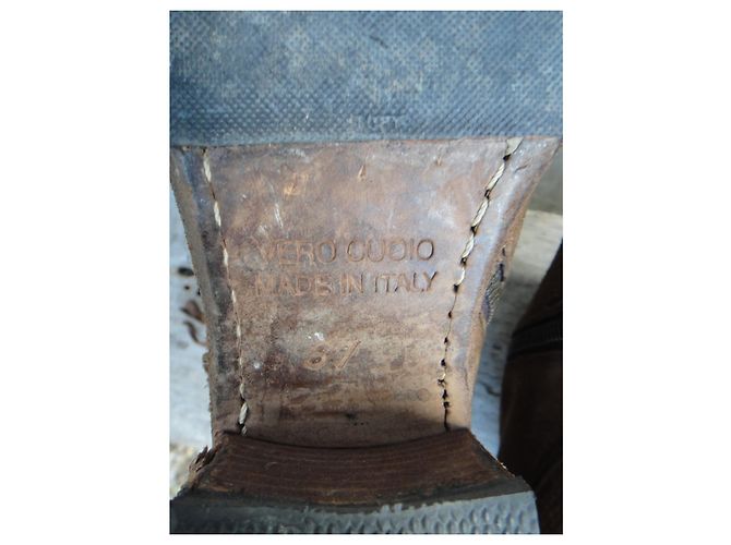Autre Marque botas Fauzian Youth p 37 Marrón claro - vista 6