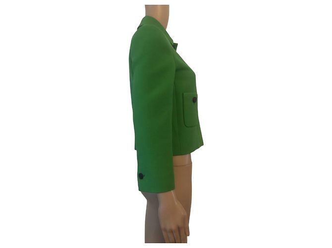 S/S Kurze grüne Dior-Jacke 2022 #DIOV34BEIM - Ansicht 3
