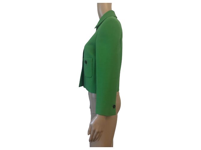 S/S Kurze grüne Dior-Jacke 2022 #DIOV34BEIM - Ansicht 5