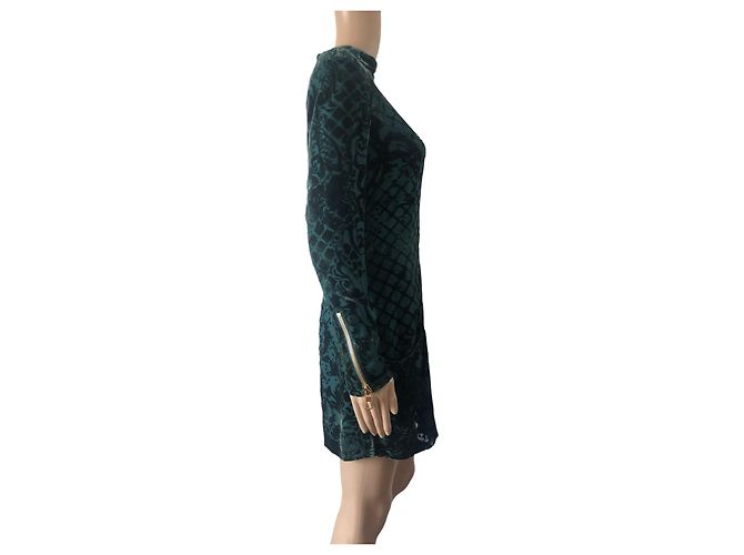 Balmain pour H&M Robe Balmain x H&M verte - vue 4