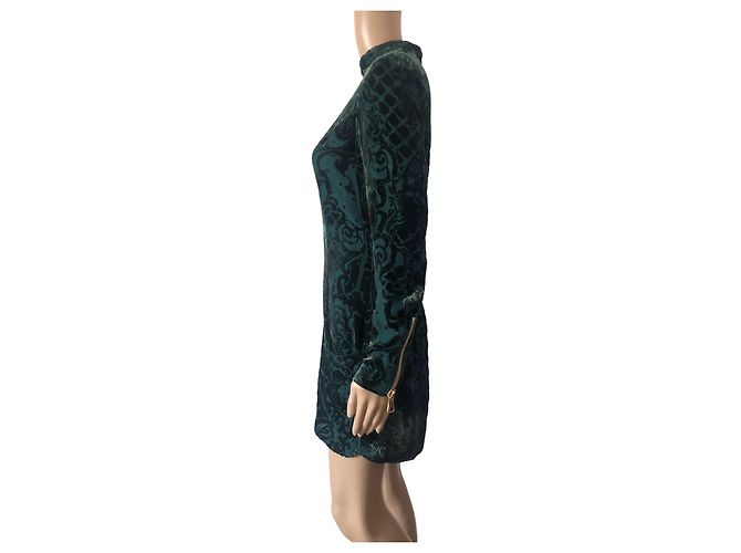 Balmain pour H&M Robe Balmain x H&M verte - vue 6