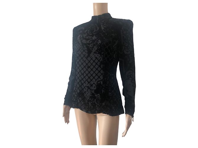 Balmain pour H&M Top Balmain x H&M noir - vue 6