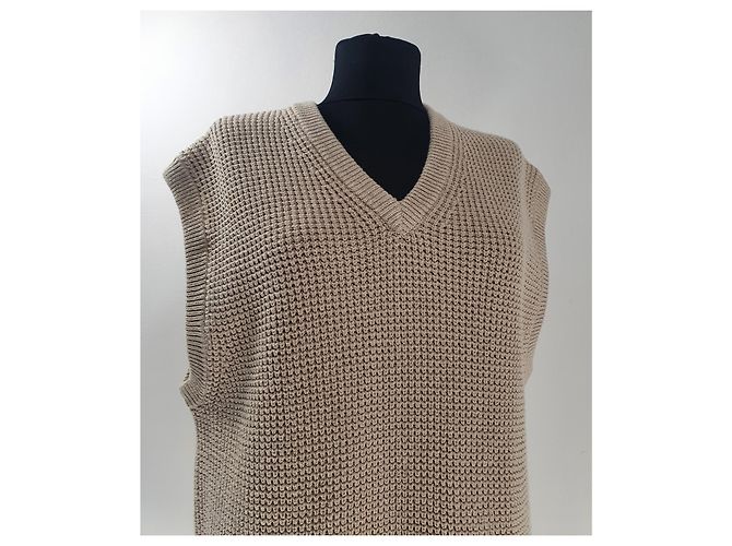 Camiseta de tirantes Samsoe & Samsoe beige algodón M - vista 3