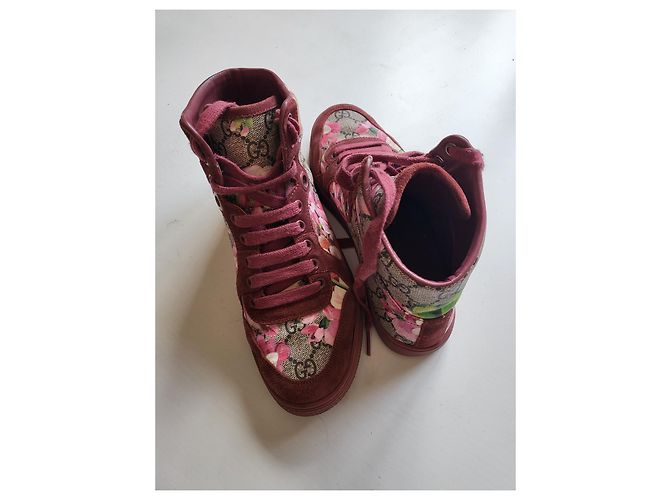 Marmont Gucci rosa Blumenblüte Bordeaux - Ansicht 4