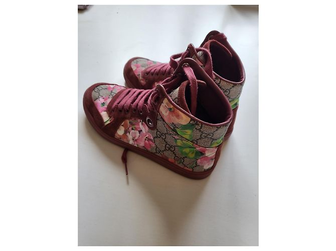 Marmont Gucci rosa Blumenblüte Bordeaux - Ansicht 5
